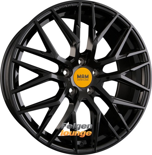 Mam rs4 black - black, painted