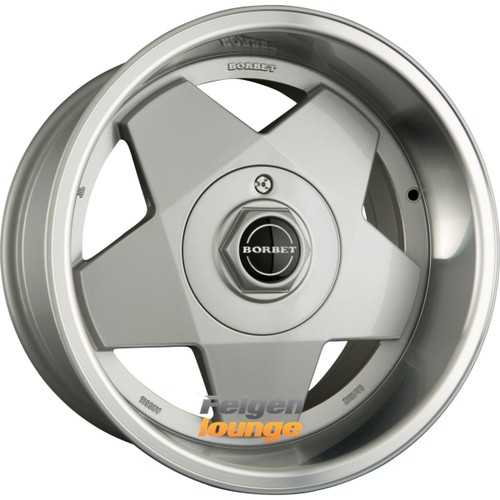Borbet silver polished - a,